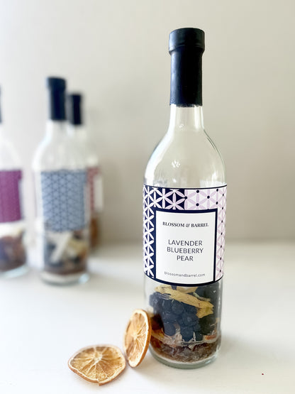 Lavender Blueberry Pear